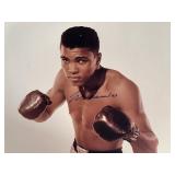 Muhammad Ali facsimile signed photo
