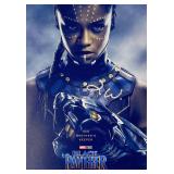 Black Panther Letitia Wright facsimile signed ...