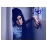 Singer-songwriter Amy Winehouse facsimile...