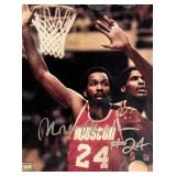 Moses Malone facsimile signed photo