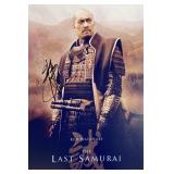 The Last Samurai Ken Watanabe facsimile signed ...