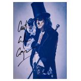 Rocker Alice Cooper facsimile signed photo