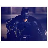 Batman Christian Bale facsimile signed  movie...