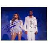 Jay-Z and Beyonc© facsimile signed photo