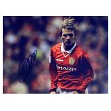 David Beckham facsimile signed  photo