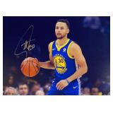 NBA All Star Steph Curry facsimile signed  photo