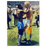 Pel© facsimile signed  photo