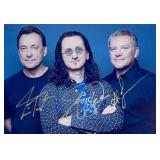 Rush band facsimile signed  photo