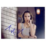 Wanted Angelina Jolie facsimile signed movie photo