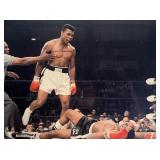 Muhammad Ali facsimile signed photo