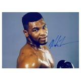 Boxing Champ Mike Tyson facsimile signed photo