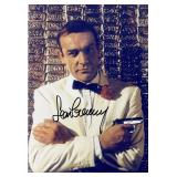 James Bond Sean Connery facsimile signed  movie...