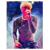 Machine Gun Kelly facsimile signed  photo