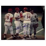 Pete Rose facsimile signed photo