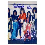 Twisted Sister facsimile band signed photo