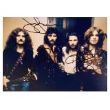 Black Sabbath facsimile signed  photo