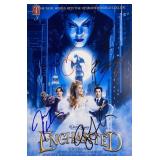 Enchanted cast facsimile signed movie photo