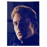 Chris Evans facsimile signed  movie photo