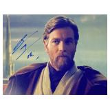 Star Wars Ewan McGregor facsimile signed movie...