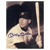 NY Yankees Mickey Mantle facsimile signed photo