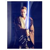 Star Wars Ewan McGregor facsimile signed movie...