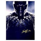 Black Panther Chadwick Boseman facsimile signed...