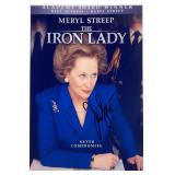 The Iron Lady Meryl Streep facsimile signed photo