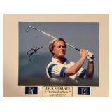 Jack Nicklaus facsimile signed photo