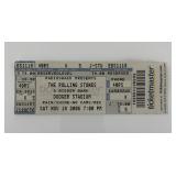 Rolling Stones ticket Dodger Stadium 11/18/06