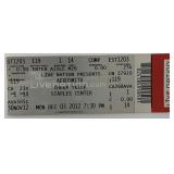 Aerosmith concert ticket Staples Center Dec....