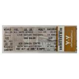 Van Halen concert tickets Air Canada Centre...