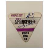 Rick Springfield Living in Oz World Tour 