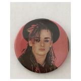 Culture Club Boy George concert pin
