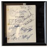 Titanic facsimile signed script