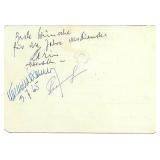 Invitation Signed By The First Cosmonaut In...