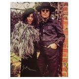 Yoko Ono signed photo