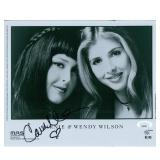 Wilson Phillips Carnie Wilson signed promo...