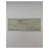 Babes In Toyland Jack Donohue signed check