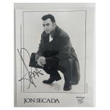 Jon Secada signed photo