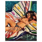 Supermodel Heidi Klum signed photo