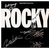 Rocky 1976 original cast signed soundtrack