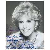 Gossip Columnist Rona Barrett signed photo