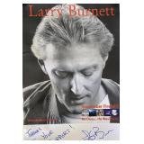 Firefall Larry Burnett signed poster