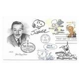 Charles Schulz Signed Cover