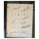Aliens facsimile signed script