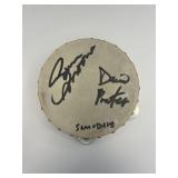 Sam & Dave signed tambourine