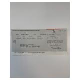 Walt Disney stock dividend check