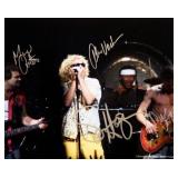 Van Halen facsimile signed promo photo