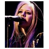 Avril Lavigne facsimile signed promo photo