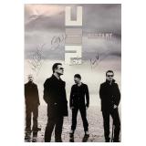 U2 Restart band facsimile signed  photo